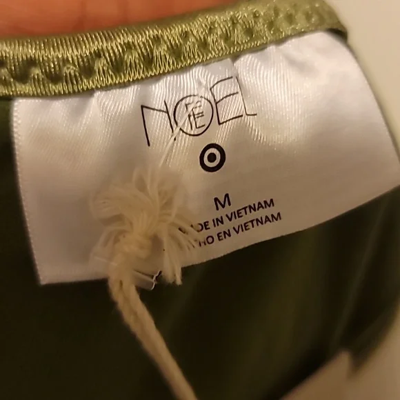 NWT Fe Noel X Target Dark Olive Metallic Swimsuit + NWT The Day Fashion Sunglass - Picture 13 of 16